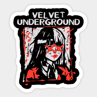 velvet  gen z Sticker